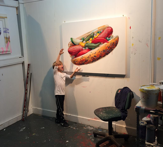 Chicago-Style Hot Dog Series; #NoKetchup — Jeff Zimmermann - LARGE